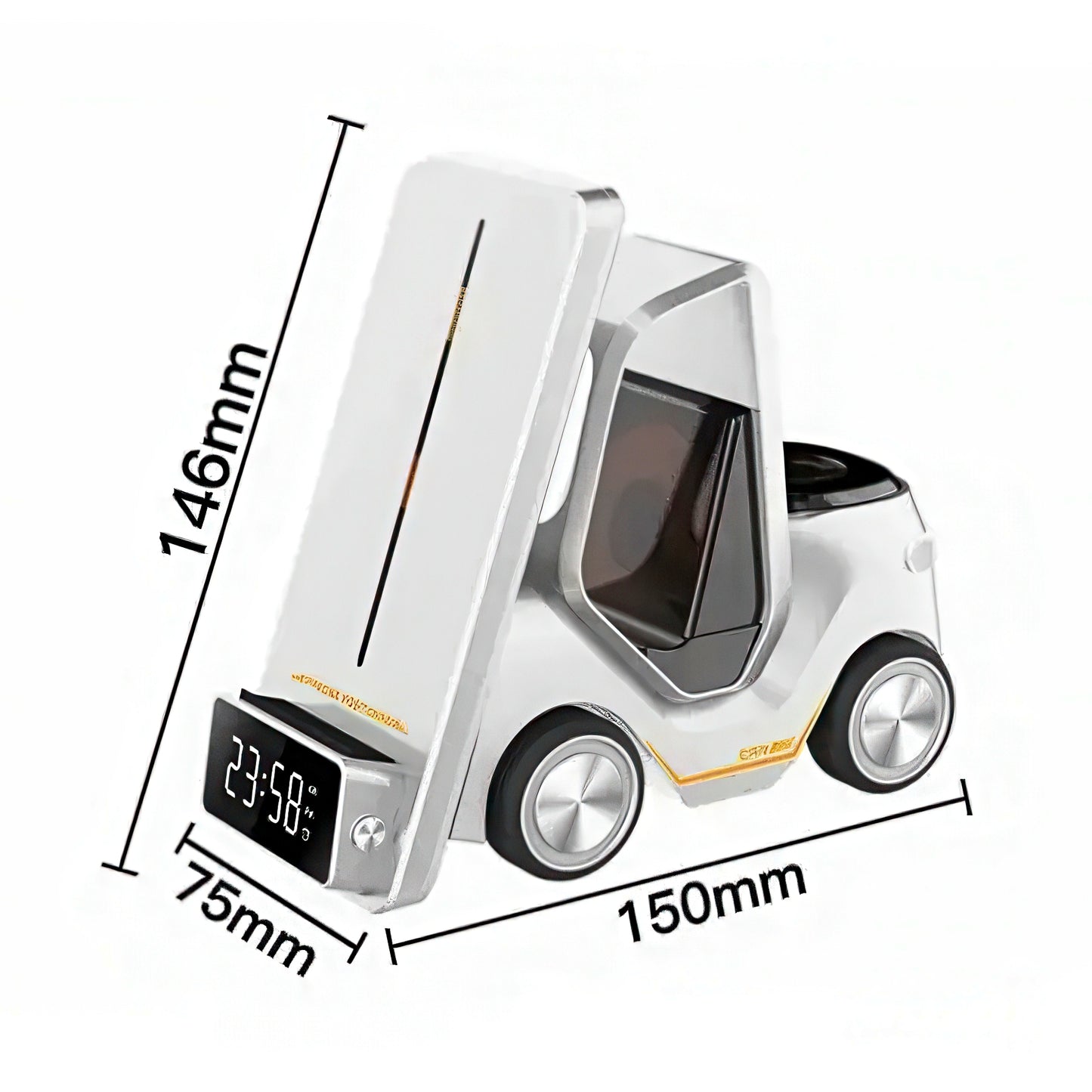 Forklift Shaped Wireless Charging Station