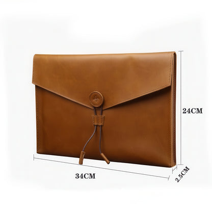 Retro Style Business Document Bag