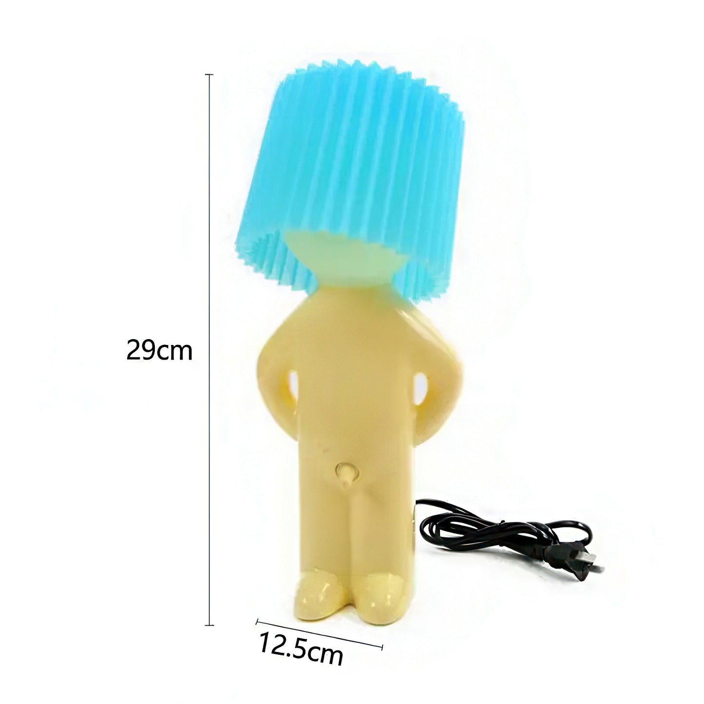 Cute Little Shy Boy Table Lamp