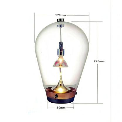 Italian Design Dimmable LED Blown Glass Desk Lamp