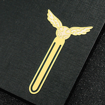 Harry Potter Themed Metal Bookmark