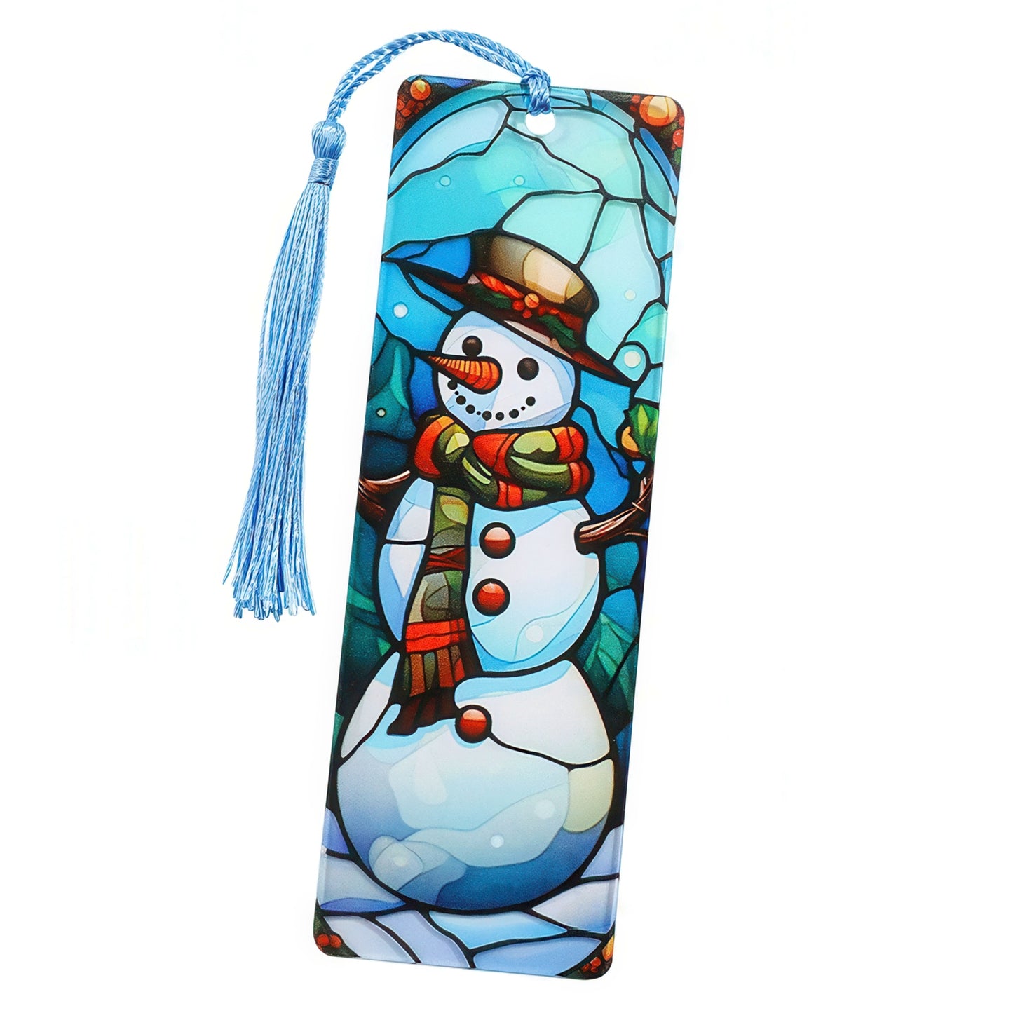 Christmas Theme Acrylic Bookmark