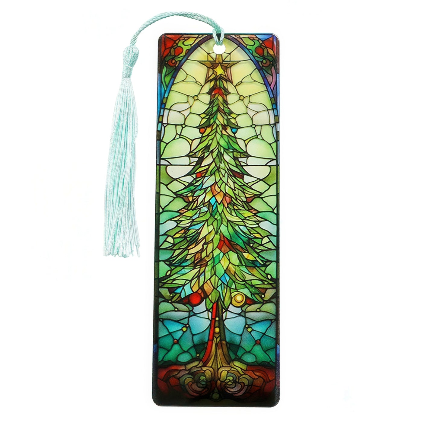 Christmas Theme Acrylic Bookmark