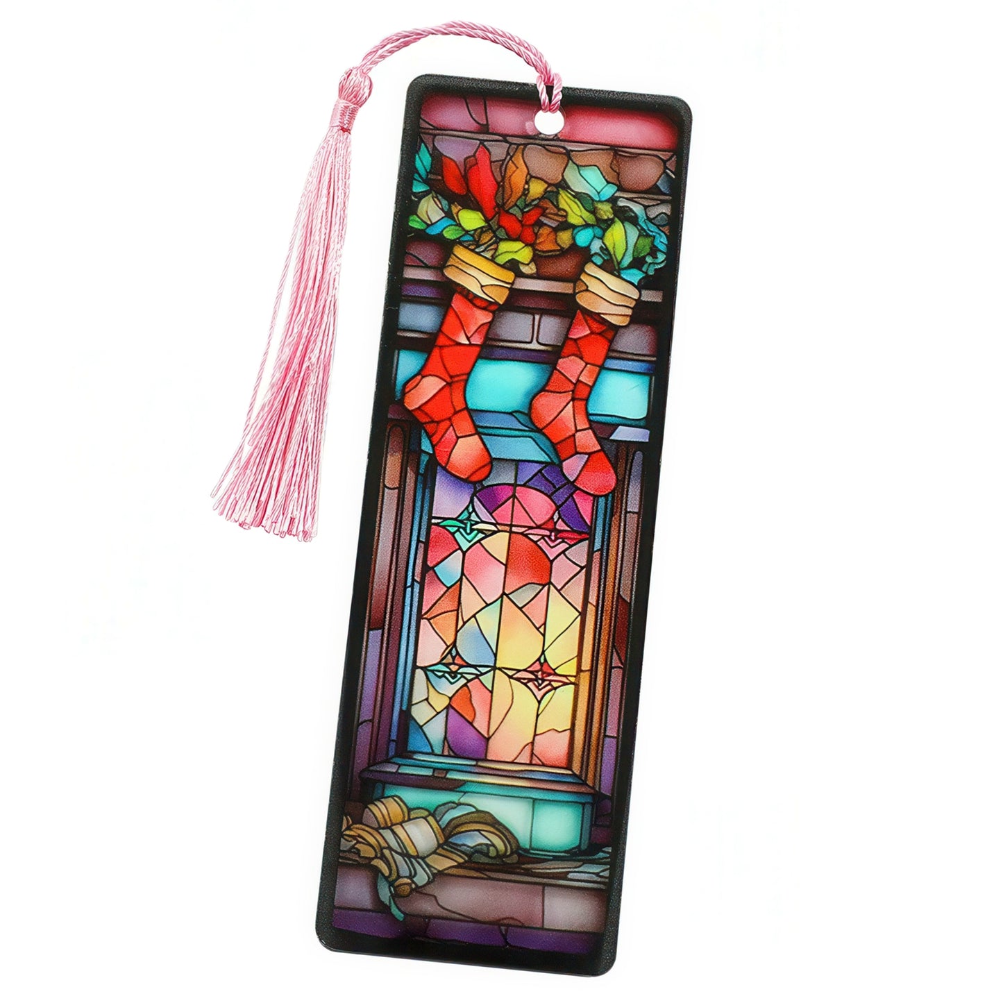 Christmas Theme Acrylic Bookmark