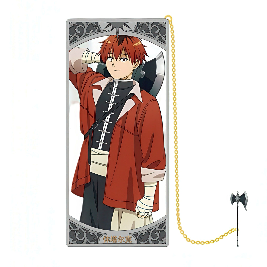 Frieren Anime Themed Metal Bookmark