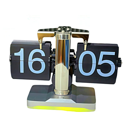 Retro Mechanical Flip Clock with Nightlight