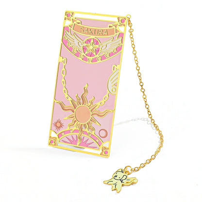 Cardcaptor Sakura Manga Themed Metal Bookmark