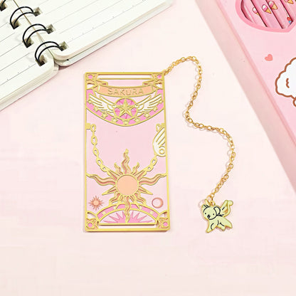 Cardcaptor Sakura Manga Themed Metal Bookmark