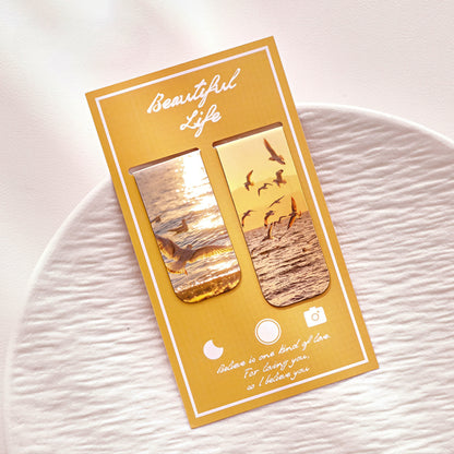 Beautiful Scenery Magnetic Bookmark Set