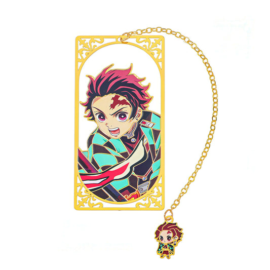 Demon Slayer Manga Golden Metal Bookmark
