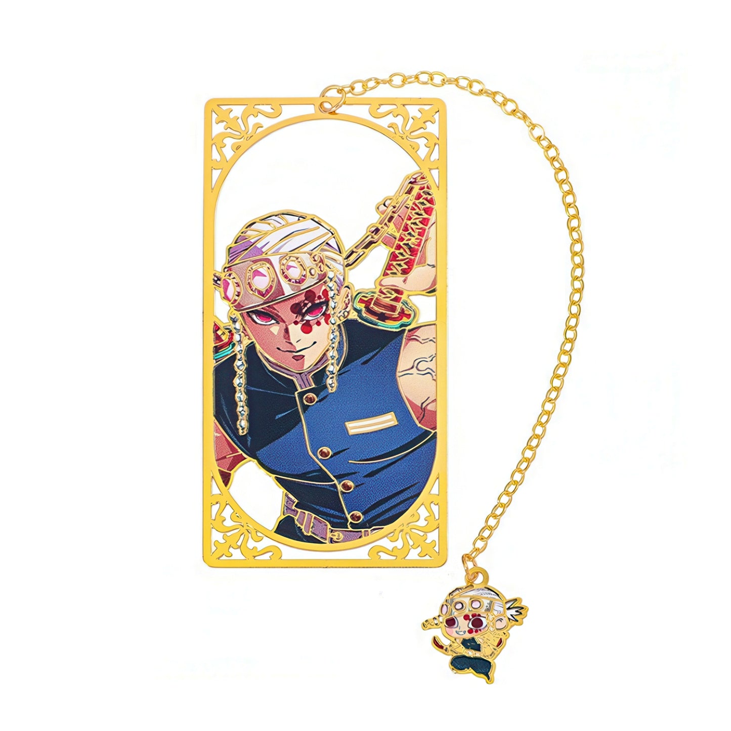 Demon Slayer Manga Golden Metal Bookmark