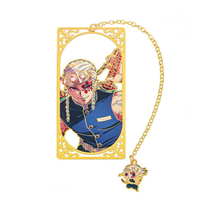 Demon Slayer Manga Golden Metal Bookmark
