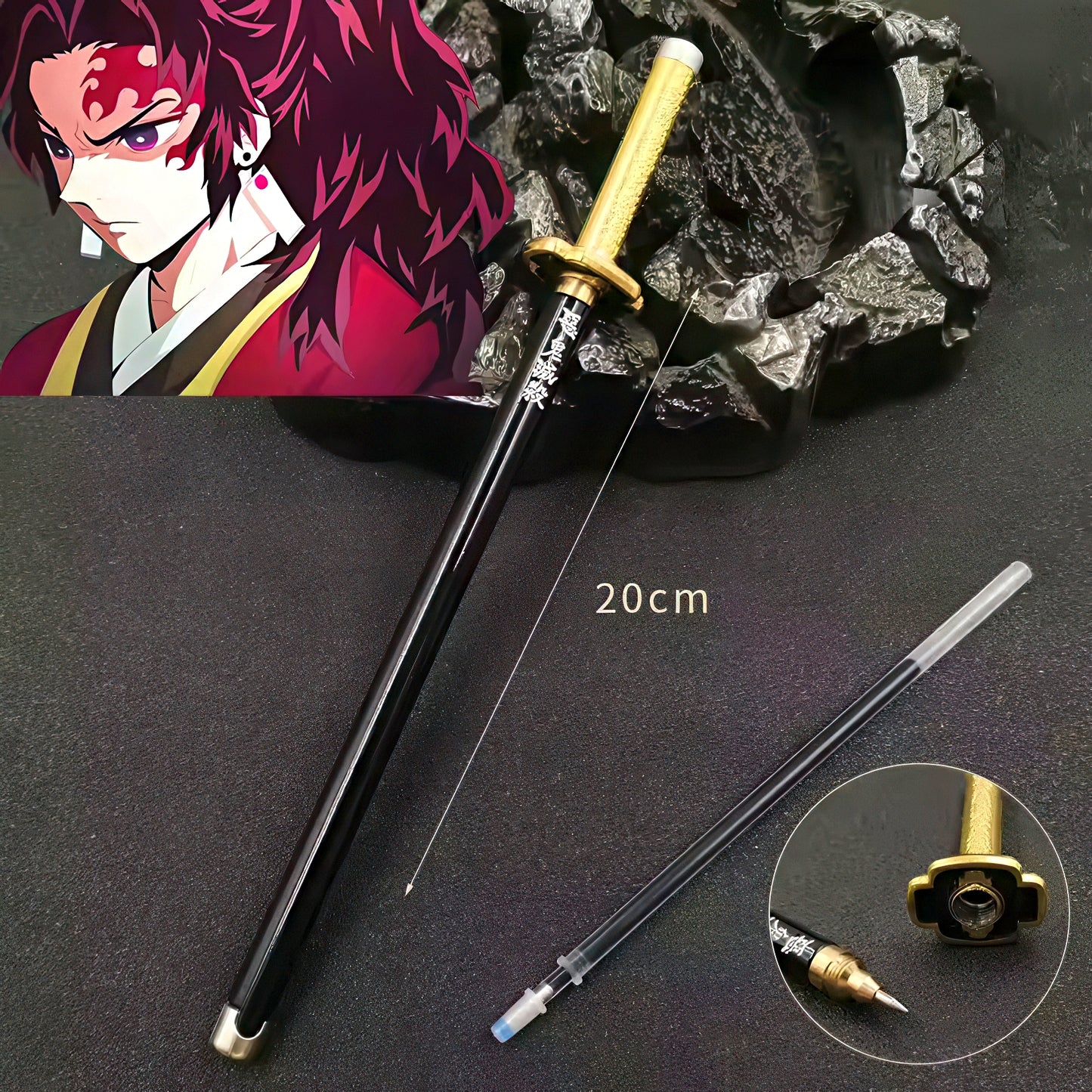 Anime Demon Slayer Sword Shaped Gel Pen