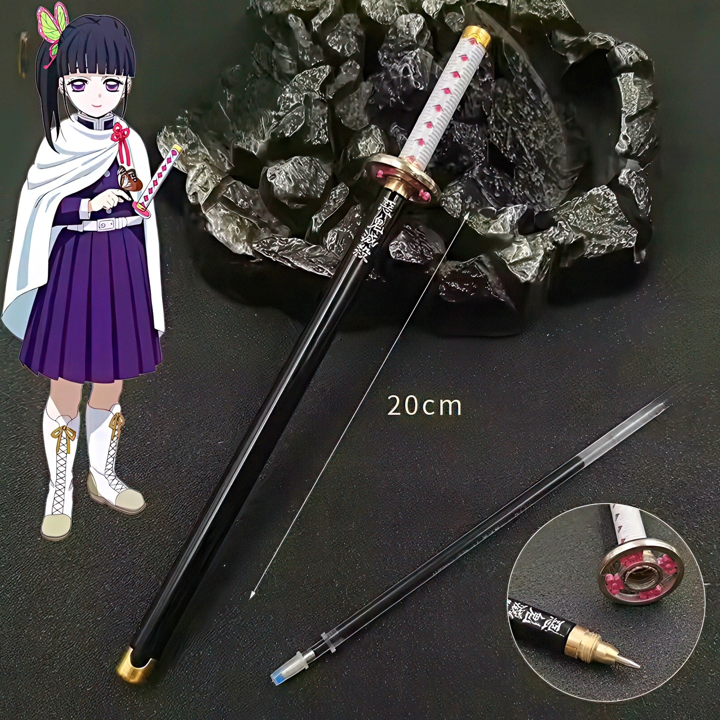Anime Demon Slayer Sword Shaped Gel Pen