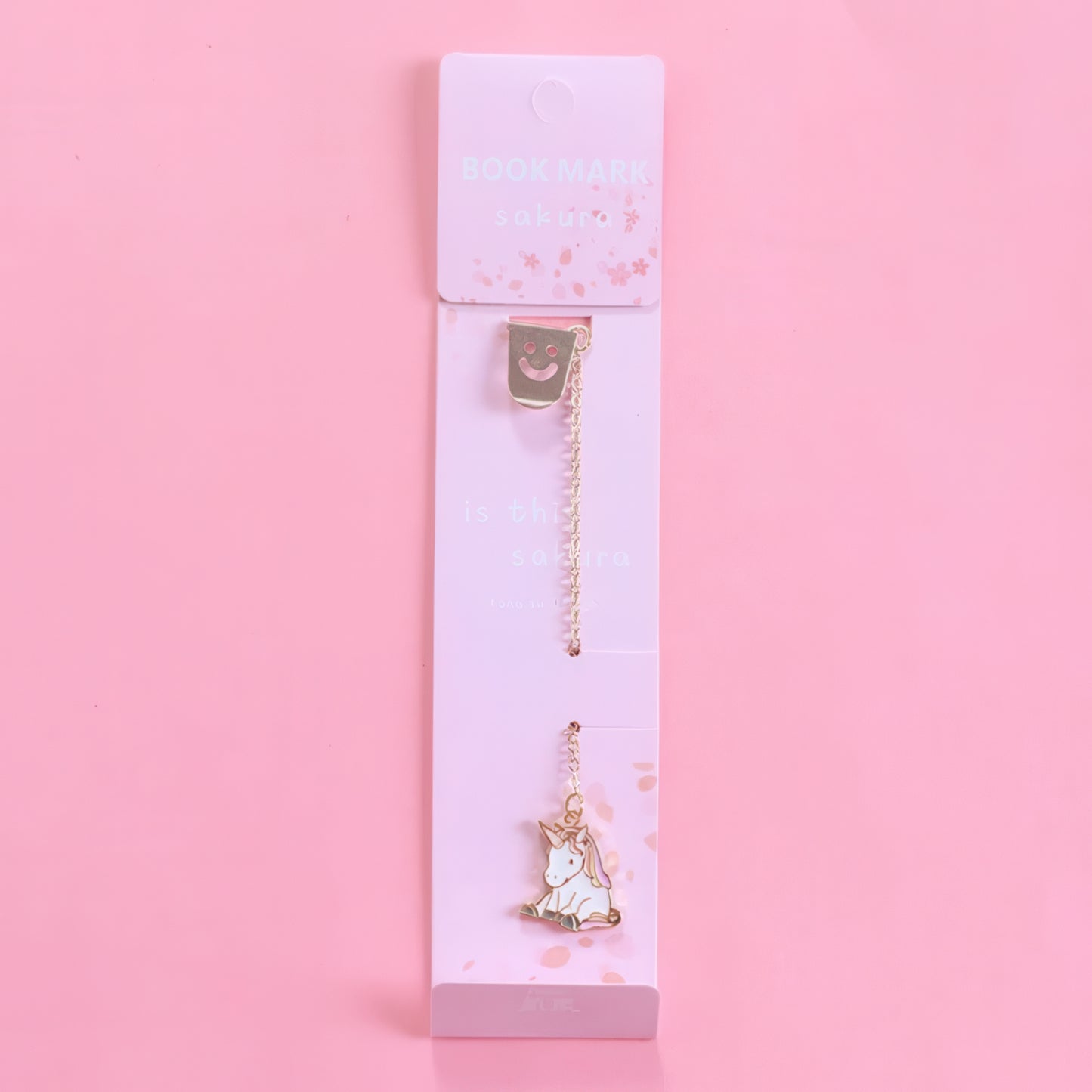 Cute Little Charm Metal Bookmark