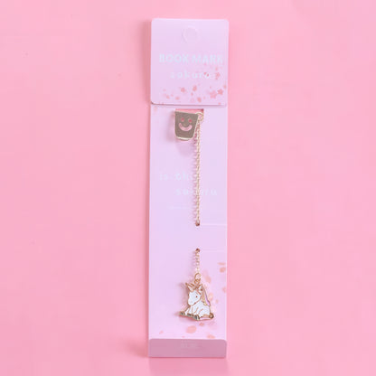 Cute Little Charm Metal Bookmark