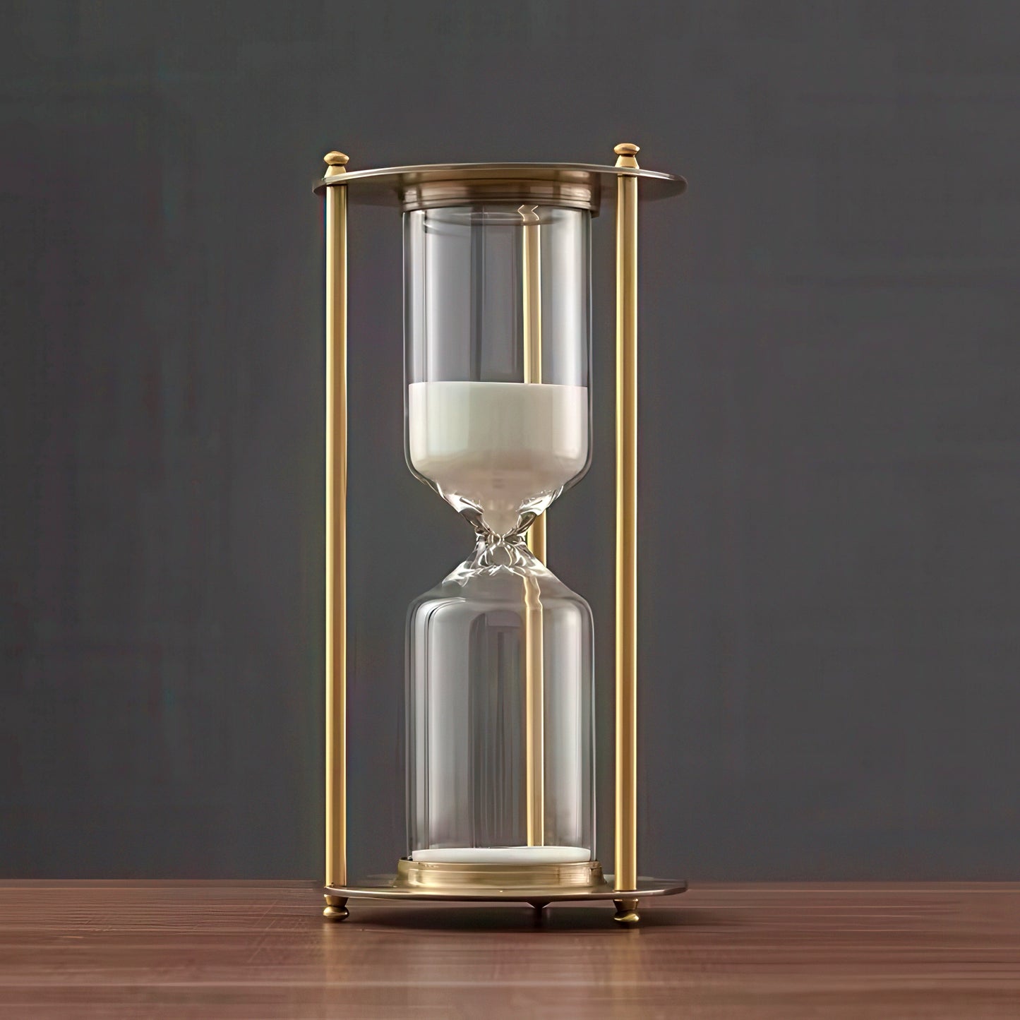 Retro Metal Hourglass