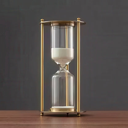 Retro Metal Hourglass