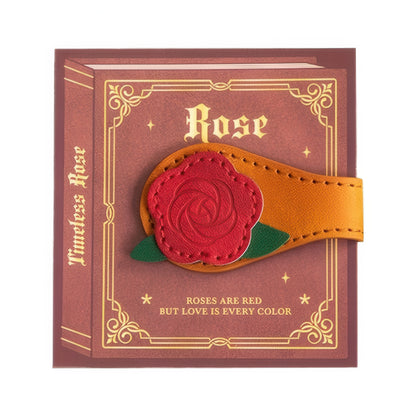 Timeless Magnetic Leather Bookmark