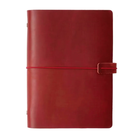 Retro Dyed Cowhide Loose-leaf Notebook