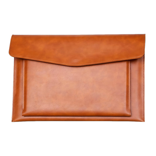 Magnetic Lock 2 Compartments Business Bag