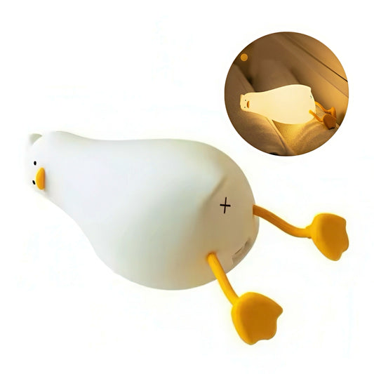 Cute Lying Duck Portable LED Nightlight