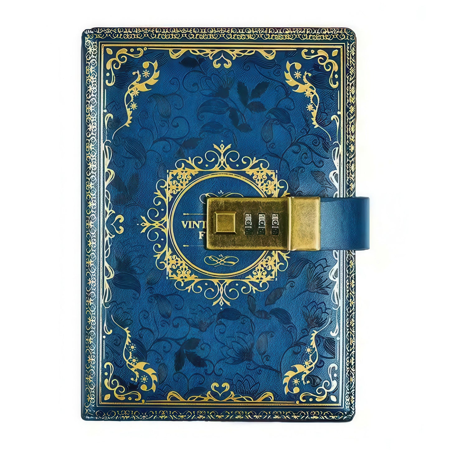 B6 Vintage Style Notebook with Combination Lock