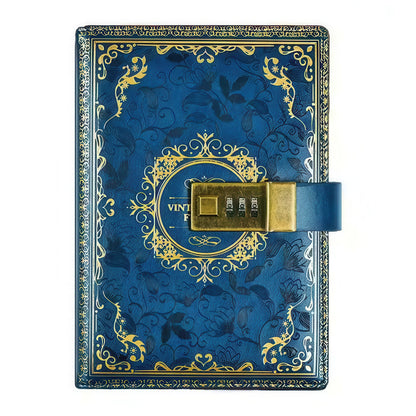 B6 Vintage Style Notebook with Combination Lock