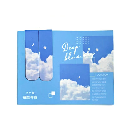 Beautiful Landscape Magnetic Bookmark Set