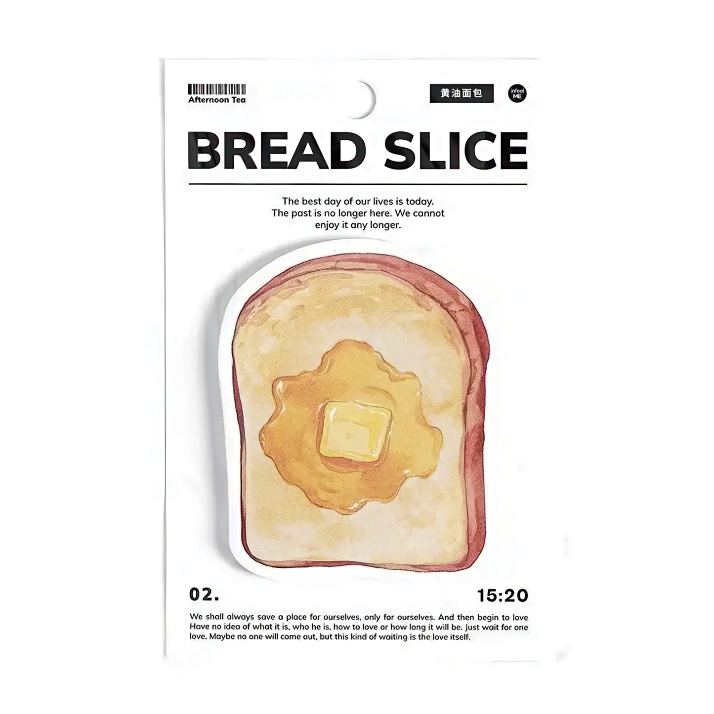 Bread and Coffee Shaped Sticky Notes