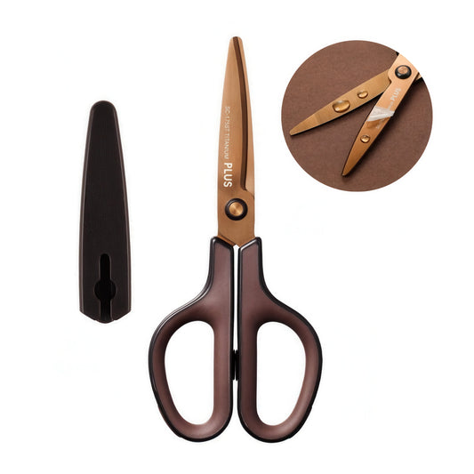 Non-stick Titanium Coated Scissors with Protective Case