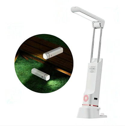 Multifunctional Portable LED Desk Lamp with Flashlight