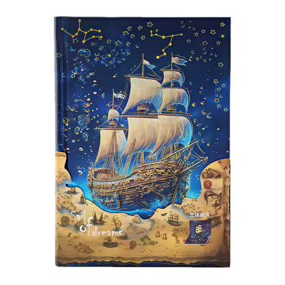 Sail of Dreams Hardcover Journal