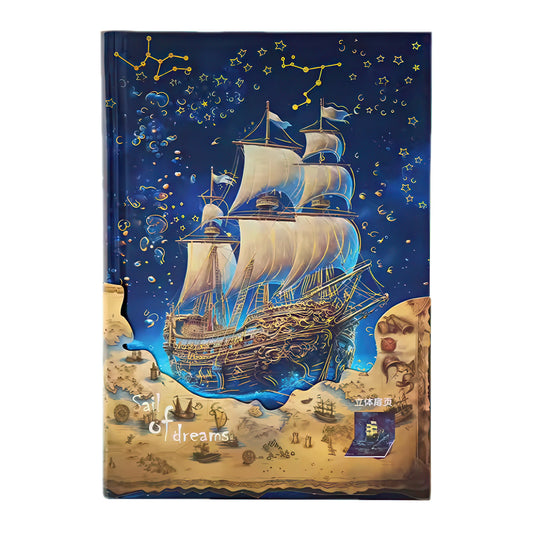 Sail of Dreams Hardcover Journal