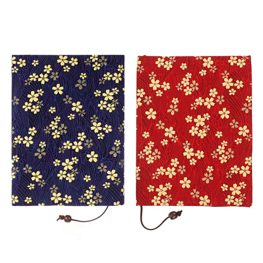 Oriental Style Fabric Book Cover