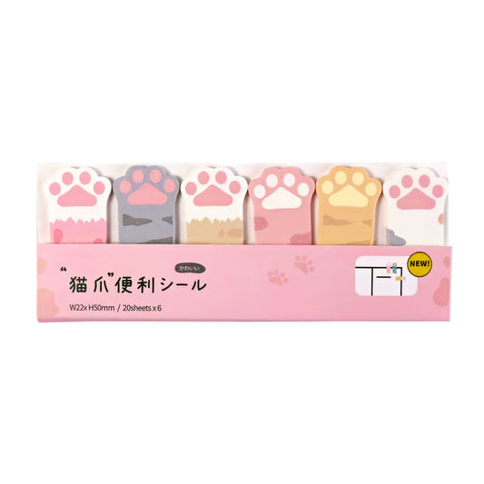 Cat Paw Sticky Index Tabs