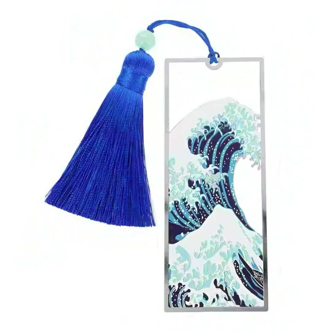 The Great Wave off Kanagawa Metal Bookmark