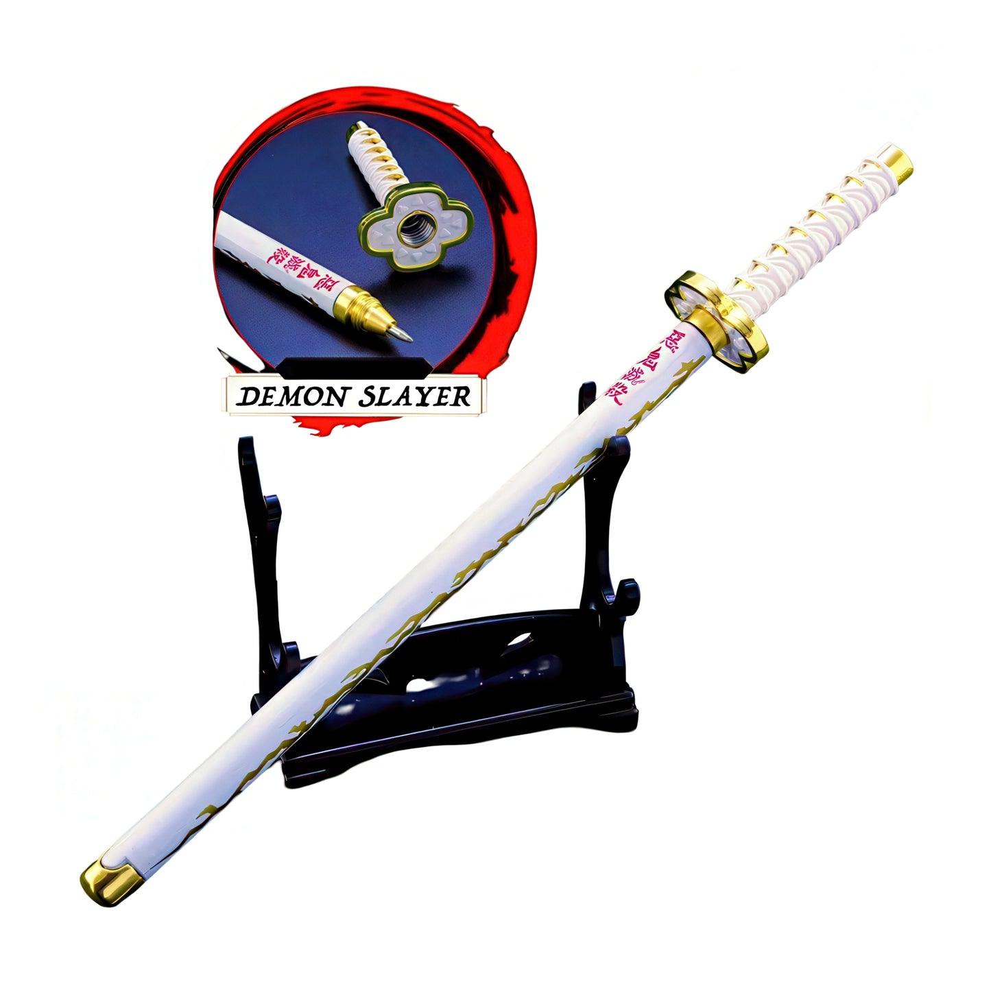 Anime Demon Slayer Sword Shaped Gel Pen