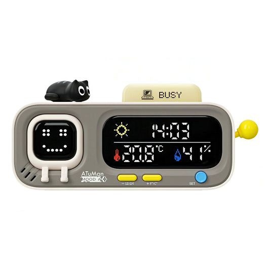 Smart Digital Clock with Temperature and Humidity Meter