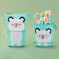 Cute Animal Retractable Stand Up Pencil Case