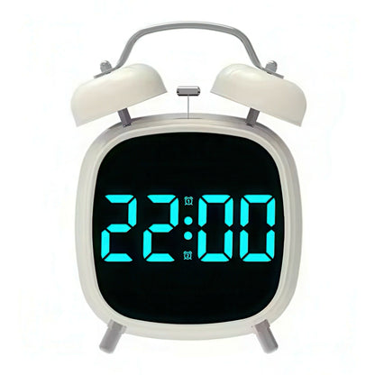 Digital Alarm Clock with Double Bell