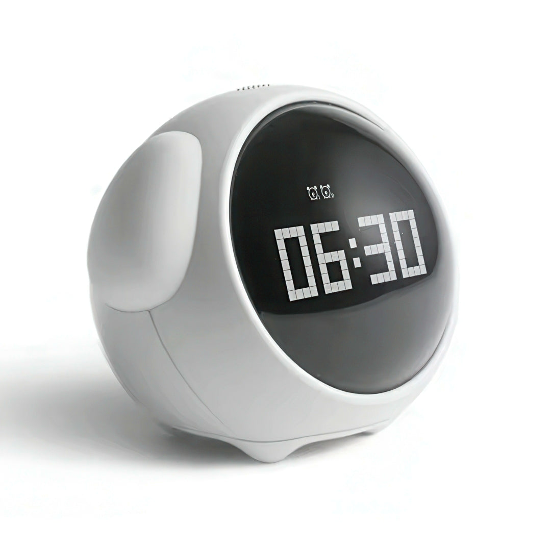 Cute Emoji Smart Alarm Clock with Nightlight