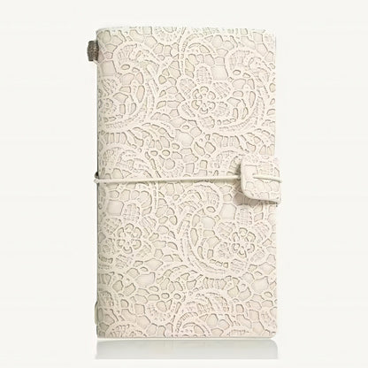 Morandi Color Floral Embossed Notebook