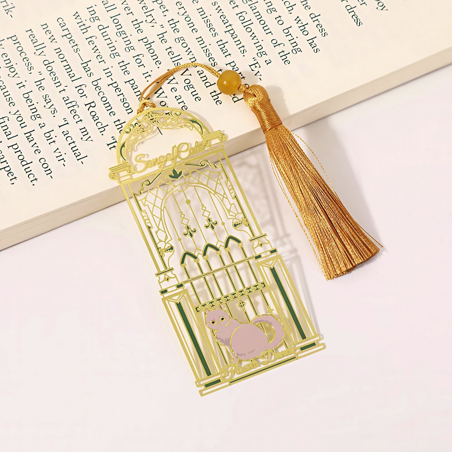 Royal Song of Cats Metal Bookmark