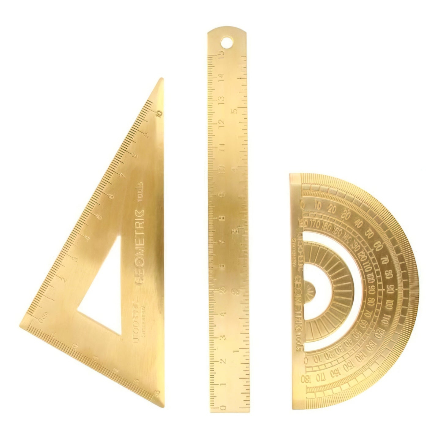 Stainless Steel Ruler Set