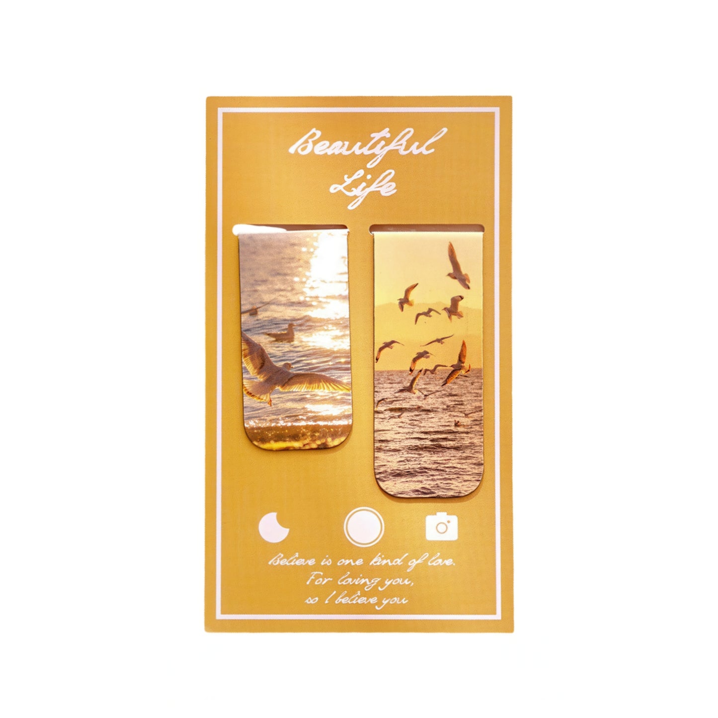 Beautiful Scenery Magnetic Bookmark Set