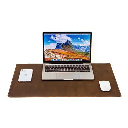 Handmade Leather Non-Slip Desk Pad Protector