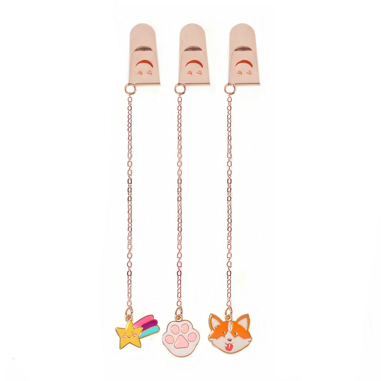 Cute Little Charm Metal Bookmark