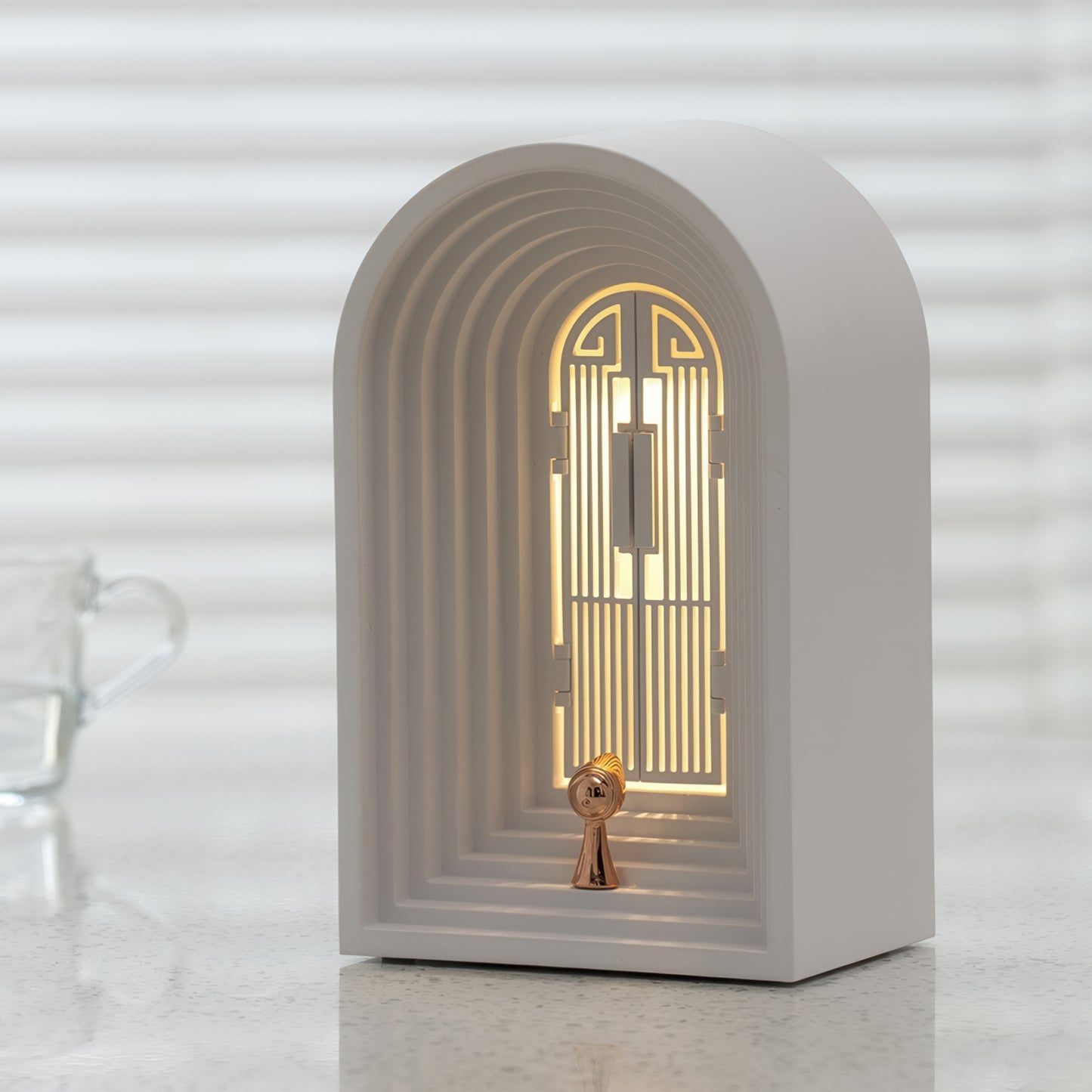 Rechargeable Nordic Style Nightlight with Bluetooth Speaker