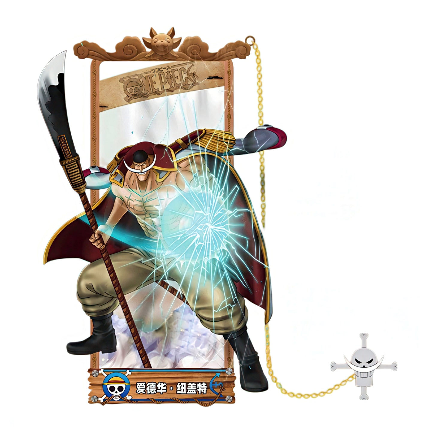 One Piece Manga Characters Metal Bookmark